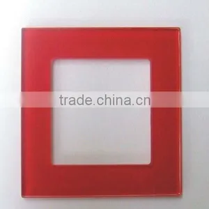Colorful Square Decorative Glass Switch Panel thumbnail-1