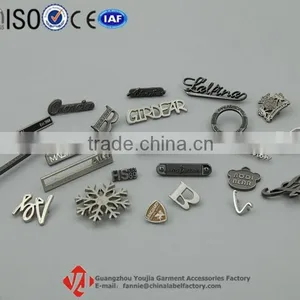 Custom Design Hard Metal Label With Press/Engraved/Raised/Laser Logo thumbnail-1