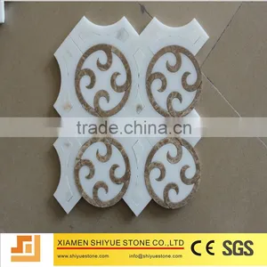 Beautiful Marble Mosaic Flower Patterns thumbnail-2