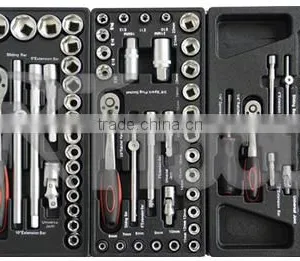 2015 New Desgin Professional Garage Cabinet / Garage Storage/ Tool Trolley With Stainless Top and 220pcs Tools thumbnail-5