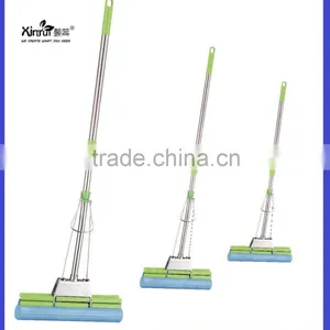 High Quality PVA Sponge Cleaning Mop 2015 Hot PVA Sponge Magic Mop 360 ,stainless Steel Scalable Cleaning Mop,sponge Mop thumbnail-1