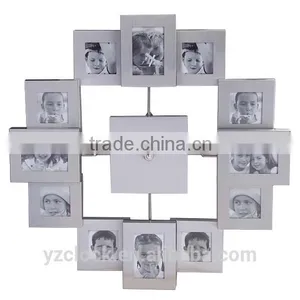 2015 Color Frame Wall Clock With 12 Photo thumbnail-1