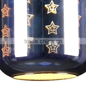 2016 Hot Sale Modern 3D Glass Indoor Industrial Pendant Light Chandelier Lamp for House Lighting thumbnail-3