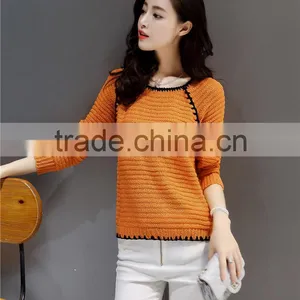 Factory Selling Colorful Designs Of Woolen Sweater thumbnail-3
