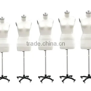 Female Professional Tailoring Mannequin With Collapsible Shoulder and Adjustable Stand thumbnail-6
