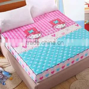 Cool Patterned TPU Laminated Waterproof WAterbed Mattress Pad thumbnail-3