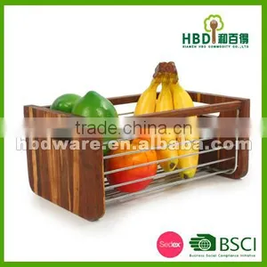 Hot Selling Bamboo Fruit Basket thumbnail-1