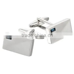Premium Quality 2016 Low Cost Crystal Mens Cuff Links thumbnail-2