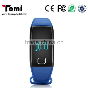 Smart Wristband Heart Rate Monitor Smart Bracelet Bluetooth Pedometer for Smart Phone Long Stand by thumbnail-2