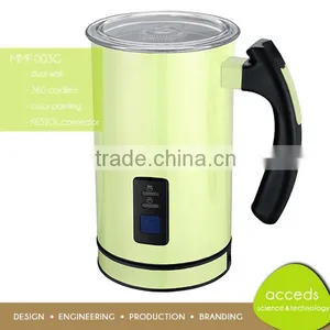 Wholesale Protable Automatic Stainless Steel Hand Milk Frother thumbnail-1