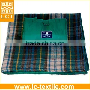 Supply Vibrant Design Waterproof Picnic Rug With Custom Imprinted on Front Patchwork(LCTM0027) thumbnail-2