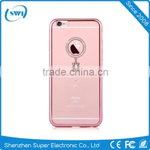 Elegant Design Real Diomand Element Bling Bling Electropalting Hard PC Cover Case for IPhone 6/6s Plus/7 thumbnail-1