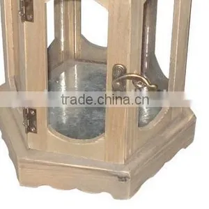 Small Camping Wooden Lantern Garden Decoration thumbnail-6