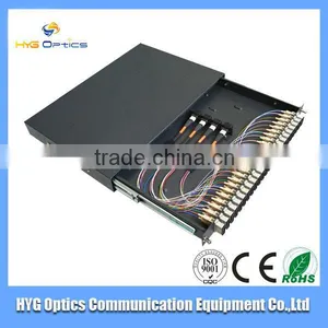 Cheap Price 19inch 12 Outdoor 24 Port Corning Fiber Optic Patch Panel thumbnail-1