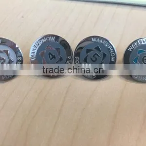 Serial Number Soft Enamel Metal Lapel Pin Badges thumbnail-2
