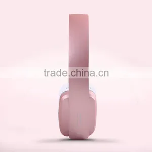 SNHALSAR S580 Headphone, New Bluetooth Headsets, Pink Lovely Headphones thumbnail-3