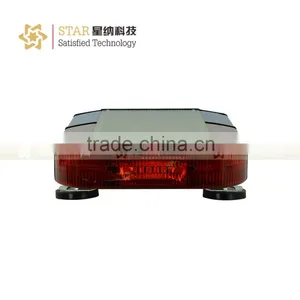12V White Red Blue Amber Magnetic Emergency Strobe Mini LED Lightbar thumbnail-2
