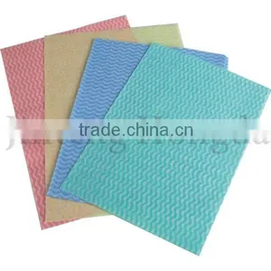 High Quality Microfiber Glass Cleaning Cloth/cleaning Product/spunlace Nonwoven Cleaning Wipes thumbnail-6