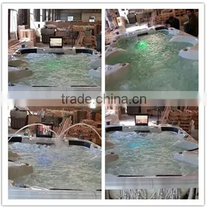 4 Meter Large Acrylic Outdoor Spa for 8 Person JY8001 thumbnail-6