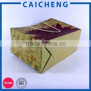 Tea Paper Packaging Bag With Ribbon Handles thumbnail-5