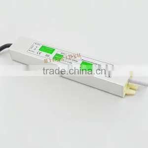 dc 24v 20w Waterproof Ip67 Constant Voltage Led Driver , Outdoor Switching Power Supply thumbnail-3