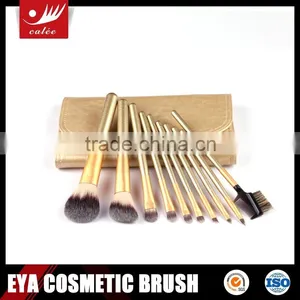 10 Pcs Travel Makeup Brush Set With Customized Design thumbnail-5