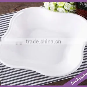 Good Quality White Melamine Resin Plate thumbnail-1