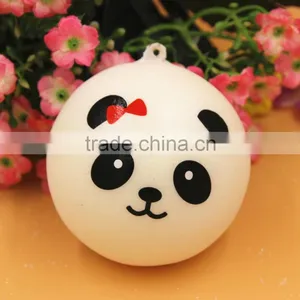 PU Round Bread With Panda Face for Comedy Magic Prop, Fake Bread With 3 Sizes thumbnail-3