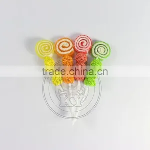 Fruit Gummy Roll With Jelly Ball Pop Lollipop thumbnail-5