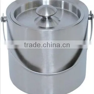 Small Stainless Steel Ice Bucket thumbnail-1