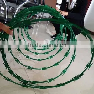 High Security Razor Barbed Military Wire Mesh Fence Razor Prison Wire Fence thumbnail-1