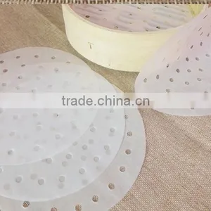 Non-stick Silicone Coated Food Steamer Paper With Holes thumbnail-2