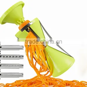 4-Blade Spiral Vegetable Slicer thumbnail-5