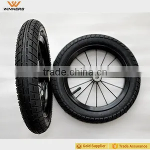 12" BICYCLE SPOKES COASTER WHEEL SET WITH TIRES & TUBES BMX thumbnail-1