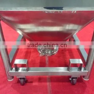 600L Stainless Steel Mixing Hopper for Pharmacy or Food thumbnail-6