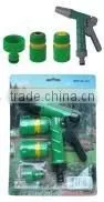 HL139 - 4pcs Hose Nozzle Set (2-way Hose Nozzle + 2 x 1/2" Hose Connector + 3/4" Connector) thumbnail-1