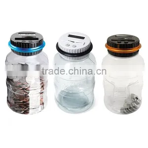Electronic Counting Coin Saving Pot Large Money Boxes Digital Counting Led Showing Money Jar Piggy Bank thumbnail-3