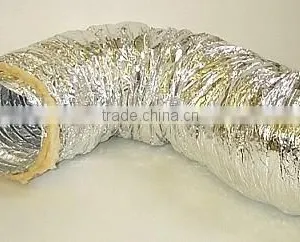 Flex Round Duct /PVC Air Conditioning Duct/Aluminum 24 Flexible Round Duct thumbnail-2