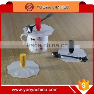 Phineas Magic Leak Proof Silicone Tea Coffee Cup Lid Cover thumbnail-1
