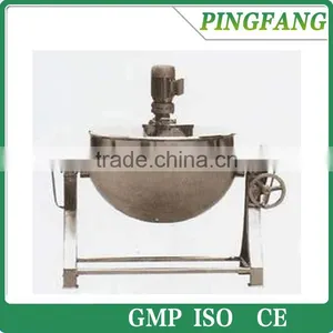 Tilting Double-layered Stainless Steel Cauldron Pot for Sale thumbnail-1