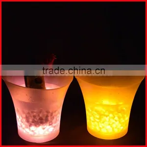 LED Colour Changing Ice Bucket Champagne Wine Drinks Cooler Retro Party Xmas thumbnail-2