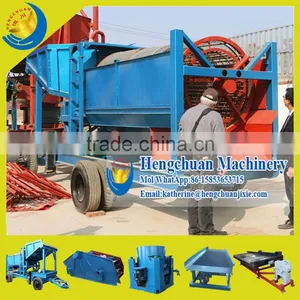 Clay Drum Screen for Placer Commercial Choice Big Capacity Mobile Gold Washing Machine Trommel thumbnail-3