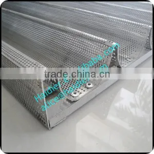 Aluminum Alloy Perforated 5 Grooves Teflon French Baking Pan/french Baguette Tray for Oven thumbnail-6