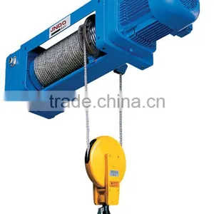 Small Crane Construct Double Speed MD Wire Rope Electric Hoist Crane 2tons thumbnail-2