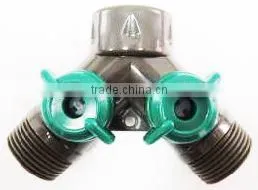Garden Y Connector With Shut Off Valve thumbnail-2