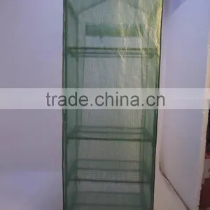 5 Tier Green PE Mash Cover Greenhouse thumbnail-4