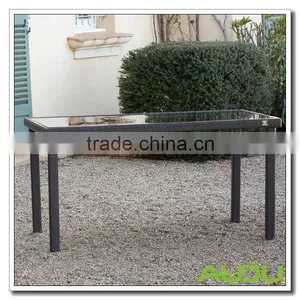 Chicago Patio Outdoor Garden Rattan Dining Set thumbnail-5