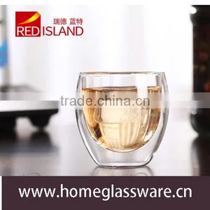 Double Wall Borosilicate Glass Coffee Cup From China thumbnail-1