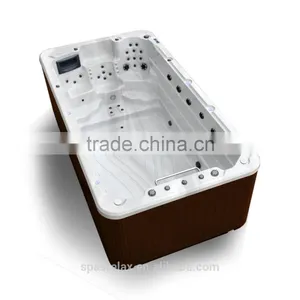 2015 Top 4m Long Swim Spa Supplier in Shenzhen With CE&SAA and Best Price for Swimming thumbnail-2