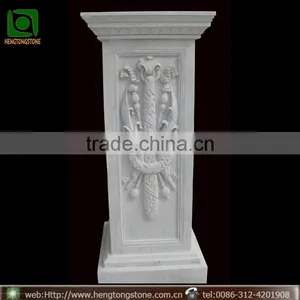 Classic Designs Hand Carved Square Pillar Design thumbnail-1